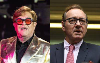Elton John has dinner with Kevin Spacey after giving evidence in sexual assault trial - www.nme.com - France - London - county Windsor
