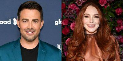 Jonathan Bennett Jokes About What He's Gifting Lindsay Lohan For Her New Baby - www.justjared.com