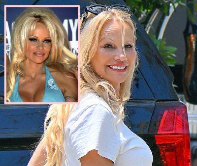 Pamela Anderson Shares Heartbreaking Reason She Stopped Wearing Her Signature Makeup! - perezhilton.com