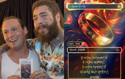 Watch Post Malone buy a unique ‘Magic: The Gathering’ card worth £1.5million - www.nme.com - USA - Canada - county Ontario