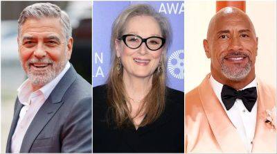 George Clooney, Meryl Streep Among a Dozen Stars Joining Dwayne Johnson to Donate Millions to SAG-AFTRA Foundation - variety.com