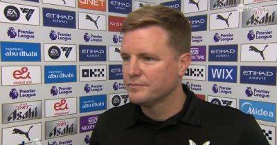 Eddie Howe pinpoints how Man City neutralised Newcastle - www.manchestereveningnews.co.uk - Manchester