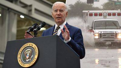 Joe Biden Urges California To Take Tropical Storm Hilary “Seriously” & “Closely Monitoring” Ojai Earthquake Impact - deadline.com - Los Angeles - California - city Ojai, state California