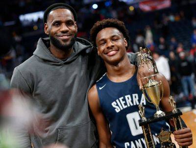 LeBron James Attends Dodgers Game With Son Bronny After His Cardiac Arrest - etcanada.com - USA - California