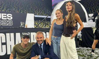 David Beckham celebrates Inter Miami win with his family, Reese Witherspoon and Nicole Kidman - us.hola.com - Australia - Britain - Spain - Nashville