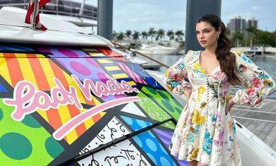 Nadia Ferreira shows off Marc Anthony’s yacht’s colorful makeover - us.hola.com - Paraguay