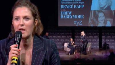 Drew Barrymore Ushered Away As Man Rushes Stage At New York Panel Event - deadline.com - New York - New York - Manhattan