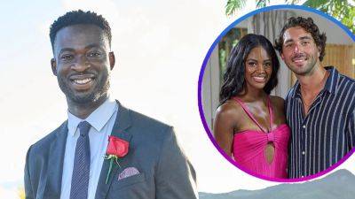 'The Bachelorette': Dotun Reacts to Seeing Charity's Love for Joey on the Show (Exclusive) - www.etonline.com