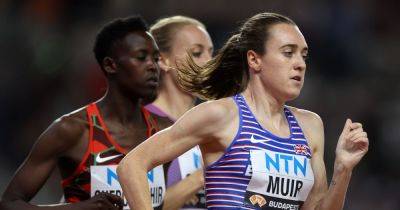 Laura Muir comforted as she breaks down following 1500m World Championship loss - www.ok.co.uk - Britain - Brazil - Scotland - Netherlands - Kenya - Ethiopia