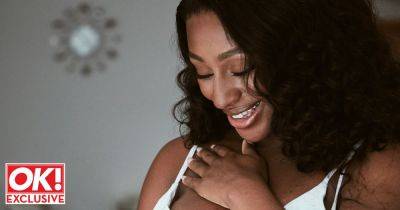 'Excited' Alexandra Burke cradles beautiful baby bump as she prepares to give birth - www.ok.co.uk