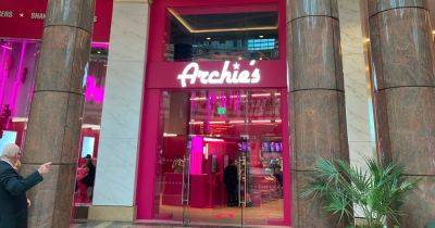 First look inside the new Archie’s as it opens at Trafford Palazzo - www.manchestereveningnews.co.uk - Britain - Manchester