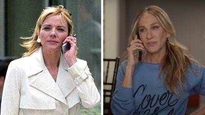 Kim Cattrall Returns as Samantha Jones in 'And Just Like That' Season 2 Finale: What Happened in Her Cameo - www.etonline.com - Britain - London - New York - county Jones
