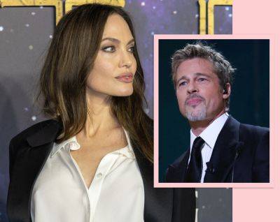 Fans Believe Angelina Jolie's New Middle Finger Tattoos Are A 'F**k You' To Brad Pitt! - perezhilton.com - New York