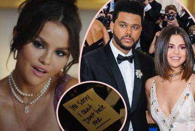 Why Selena Gomez Fans Think Single Soon Is All About The Weeknd! - perezhilton.com