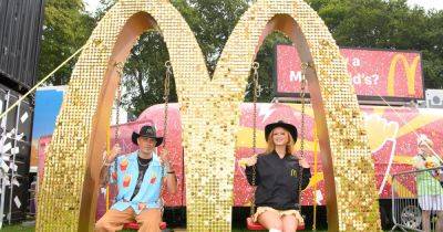 Strictly stars Maisie Smith and Max George reveal McDonald's outfits for Leeds Festival - www.manchestereveningnews.co.uk - Britain