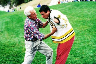 Adam Sandler pays tribute to ‘Happy Gilmore’ co-star Bob Barker: ‘Loved him kicking the crap out of me’ - nypost.com - city Sandler