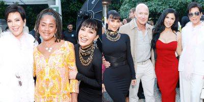 Kim Kardashian & Kris Jenner Mingle with Meghan Markle's Mom Doria Ragland, Meet Up with Jeff Bezos & Lauren Sanchez at TIAH Soiree! - www.justjared.com - Los Angeles - city Sanchez