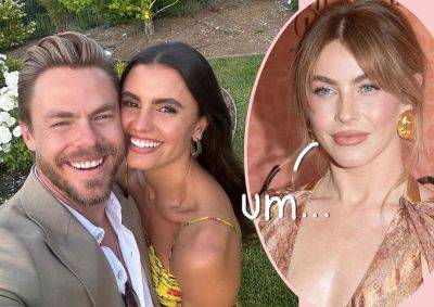 Awkward! Derek Hough Included WHO In His Wedding Party?? - perezhilton.com
