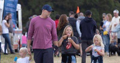 Mike Tindall cheers on wife Zara with sweet kids at horse-riding trial - www.ok.co.uk - Australia