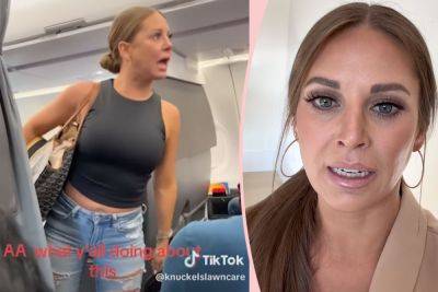 Viral Plane Lady Returns To Airport -- And Has An Eerie Answer About What She Saw! - perezhilton.com - county Dallas - county Worth - Beyond