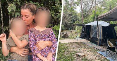 'I left England and now live in a tent in Australia so my children can be close to the ground' - www.manchestereveningnews.co.uk - Australia