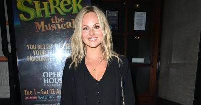 Corrie's Tina O'Brien is all smiles on night out amid devastating Sarah Platt storyline - www.ok.co.uk - Manchester