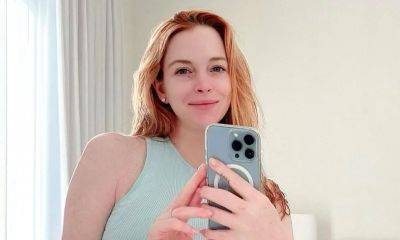 Lindsay Lohan shares her first postpartum photo in underwear: ‘I’m not a regular mom’ - us.hola.com - Dubai