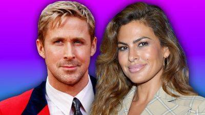 Eva Mendes Gives Ryan Gosling a Run for His Money Dancing to Dua Lipa's Song From the 'Barbie' Movie - www.etonline.com