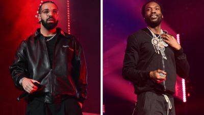 Drake Reunites With Meek Mill at Philadelphia Concert 8 Years After Feud, Praises Former Rival - www.etonline.com - city Philadelphia - county Wells