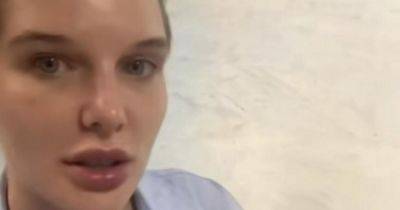 Helen Flanagan asks 'will we get home' as she's seen stranded abroad with her three children - www.manchestereveningnews.co.uk - Britain - Barbados - Greece