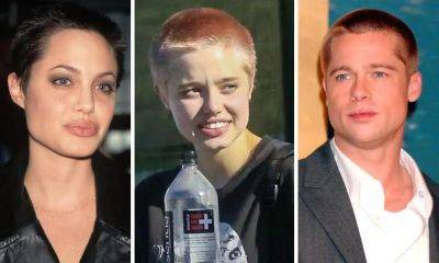 Shiloh Jolie-Pitt debuted a new pink buzzcut and she’s never looked more like Angelina and Brad - us.hola.com - city Studio