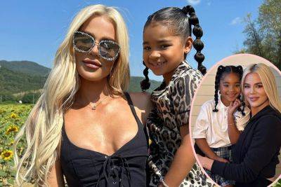 Khloé Kardashian Gets Emotional On Daughter True’s First Day Of Kindergarten! See The Adorable Pics HERE! - perezhilton.com - USA