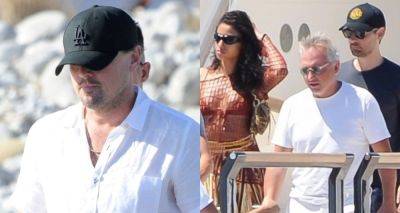 Leonardo DiCaprio & Tobey Maguire Vacation with Dutch Model Imaan Hammam in Ibiza - www.justjared.com - Spain - Italy - Netherlands