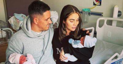 Amy Childs regrets time 'goes past so quickly' in sweet post 4 months after twins' birth - www.ok.co.uk - Cyprus