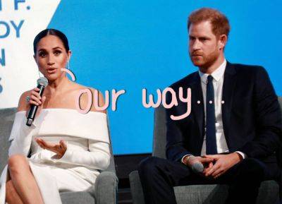Meghan Markle Said To 'Make The Decisions' For Prince Harry -- But It 'Works For Them'? - perezhilton.com - USA