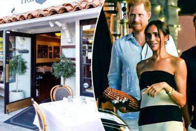 Meghan Markle and Prince Harry step out for intimate pre-birthday dinner date - nypost.com - Italy - Santa Barbara