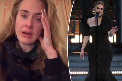 Adele ‘cries before and after’ Las Vegas residency shows: source - nypost.com - Britain - Las Vegas - city Sin
