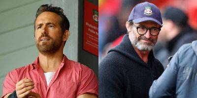 Hugh Jackman Supports Ryan Reynolds' Soccer Team During Pause on 'Deadpool 3' Production - www.justjared.com
