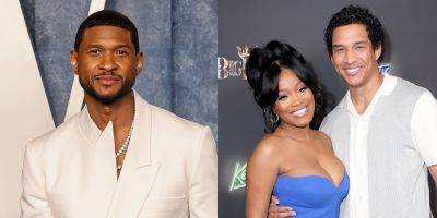 Usher Talks Keke Palmer & Darius Jackson's Relationship Drama After She Attended His Show - www.justjared.com - Las Vegas