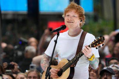 Ed Sheeran Has Sweet Girl Dad Moment During Gender Reveal At Concert - etcanada.com - state Missouri