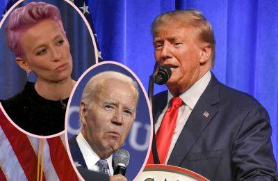 Donald Trump Attacks US Women's Soccer Team, Blames Wokeness & Joe Biden For World Cup Loss - perezhilton.com - USA - Sweden