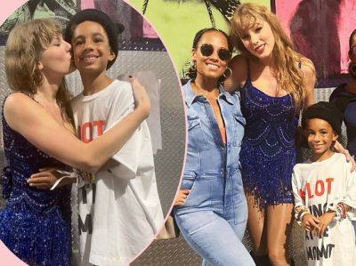 Taylor Swift Wrote This ADORABLE Letter To Alicia Keys' Son When They Attended The Eras Tour! - perezhilton.com