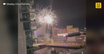 Mayhem on Salford Quays as residents woken up by huge 2am fireworks display - www.manchestereveningnews.co.uk - China