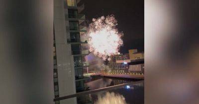 Coronation Street's Sally Ann Matthews slams 'brainless idiots' after fireworks let off at 2am in Salford Quays - www.manchestereveningnews.co.uk - county Bradley - county Quay