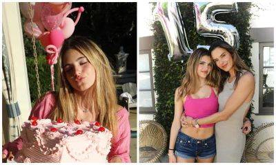 Alessandra Ambrosio throws her daughter Anja an unforgettable 15th birthday and pool party - us.hola.com - Brazil