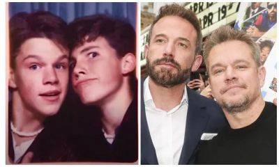 A photo from the 80s of Ben Affleck and Matt Damon proves how their friendship stood the test of time - us.hola.com - Los Angeles - city Sanchez - state Massachusets - Boston