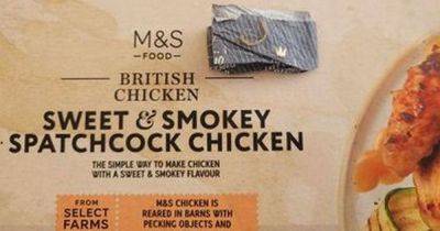 Couple left horrified after biting into 'fingernail' in chicken after shopping at M&S - www.dailyrecord.co.uk