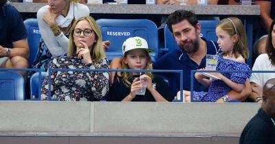 Emily Blunt and John Krasinski enjoy rare family day out at tennis with two daughters - www.ok.co.uk - USA - Italy - county Arthur - county Ashe