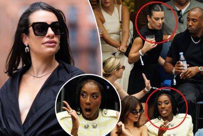 Lea Michele awkwardly seated by Ziwe Fumudoh at US Open after viral ‘rude’ interview - nypost.com - USA - New York - county Arthur - county Ashe