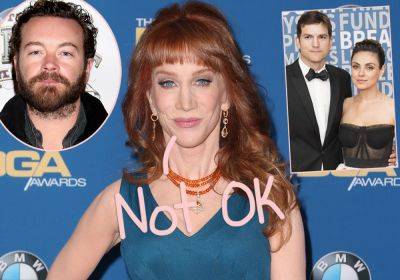 Kathy Griffin Responds To Ashton Kutcher & Mila Kunis By Revealing She Tried To Turn In Her Own Pedo Brother - perezhilton.com - Los Angeles